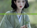Childrens Traditional Chinese Hanfu Outfits:A Girls New Years Visit Set