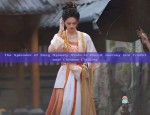 The Splendor of Song Dynasty Hanfu in Blue:A Journey into Traditional Chinese Clothing