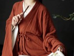 Emulating the Splendid Charm of a Red Horse-Face Skirt Ensemble