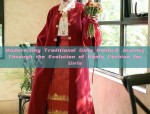 Adult Hanfu Robe with Elegant Long Skirt:A Cultural Journey Through Traditional Chinese Fashion