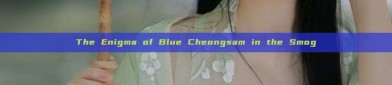 The Enigma of Blue Cheongsam in the Smog