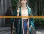 Pavilion Skirt with Horseface Design and Ice Silk Inner Pants