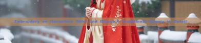 Embroidery on Horseface Skirt and Blouse:A Traditional Beauty in Detail