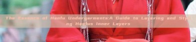 The Essence of Hanfu Undergarments:A Guide to Layering and Styling Hanfus Inner Layers