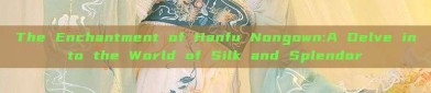 The Enchantment of Hanfu Nongown:A Delve into the World of Silk and Splendor