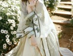 The Elegance of White Cheongsam in Summer