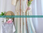 The Enchantment of Blue Hanfu Embroidery Shoes for Young Girls