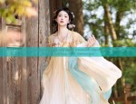 The Charm of Cheongsam-Inspired Collarless Mid-Length Dress