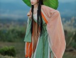Lotus Blossom Crossing Original Hanfu:The Story of Blue Perch Language