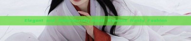 Elegant and Otherworldly:Adult Womens Hanfu Fashion