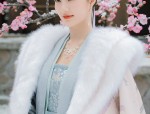 The Art of Styling a Shawl with a Black Cheongsam