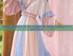 The Splendor of Song Dynasty Hanfu in Pastel Green and Pink