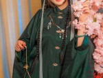 The Enchantment of Blue Hairpins in Traditional Hanfu Fashion