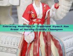 The Enchantment of a Little Girl in Guangxiu Hanfu Costume