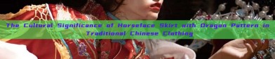 The Cultural Significance of Horseface Skirt with Dragon Pattern in Traditional Chinese Clothing