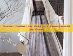 Ancient Charm of Girls Traditional Chinese Hanfu Dress with Fairy-like Long Sleeves