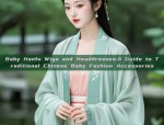 Little Girls in Traditional Summer Hanfu Costumes