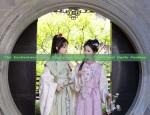 Magnificent Cloud Silk Cheongsam with Splendid Xiangyun Silk