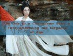 The Ode to a Cheongsam Skirt at Forty:Embracing the Elegance of Age