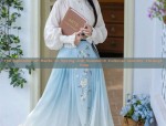 Original Authentic Hanfu Robes for Women:The Splendor of Broad-sleeved Hanfu Fashion