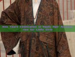 New Years Celebration in Hanfu Hair Accessories for Little Girls