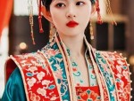 Koi锦鲤 in Hanfu汉服:Peach Blossom Sequence of Cultural Splendor