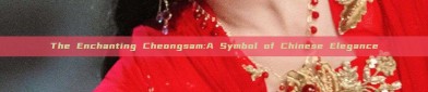 The Enchanting Cheongsam:A Symbol of Chinese Elegance