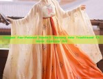 Elegant Fan-Painted Hanfu:A Journey into Traditional Chinese Costume Art