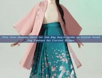 The Green Hanfu Costume of a Junior Middle School Girl:A Glimpse into Traditional Chinese Elegance