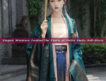Elegant Miniature Fashion:The Charm of Petite Hanfu Half-Skirts