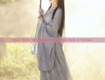 Womens Cotton and Hemp Hanfu Costume Set:A Blend of Tradition and Comfort