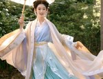 The Enigma of a Black Hanfu Blouse Woman