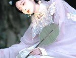 Elegant Girls Long-sleeved Hanfu Dress:The Splendor of Traditional Chinese Fashion