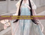 One-and-a-Half-Year-Old Girl in Traditional Chinese Hanfu Fashion