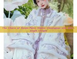 The Charm of Seven-Point Sleeve Cheongsam with Mid-Length Length