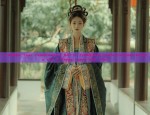 A Rabbit Year Celebration:A Girl in Traditional Hanfu Costume Wishes You a Happy Lunar New Year