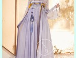 The Enchanting Allure of a Purple Swallow-Tail Cheongsam