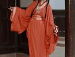 A Little Girl in a Splendid Summer Hanfu