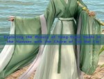 Exploring the Beauty of Song-Style Hanfu in the Summer with the Charm of Xia Bai Cai