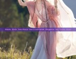Spring Childrens Horseface Skirt Ensemble