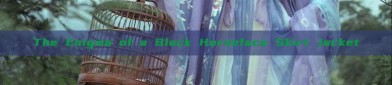 The Enigma of a Black Horseface Skirt Jacket