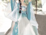 The Horseface Skirt Wedding Gown Ensemble:A Traditional Elegance