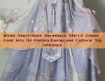 White Short-Style Horseback Skirt:A Closer Look into Its History,Design,and Cultural Significance