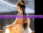Daily Wear of Hanfu Robe with a Graceful Long Skirt