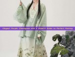 Elegant Purple Cheongsam with a Shawl:A Guide to Perfect Pairing