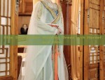 Plus Size Winter Wedding Dress with Horseface Skirt