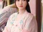 Autumn and Spring Fashion for Little Girls in Traditional Chinese Hanfu Knee-High Boots