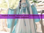 Elegant Summer Womens Hanfu Traditional Chinese Costumes