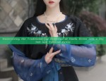 Ancient Charm of Traditional Hanfu Short-sleeved Costumes