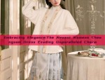 The Splendor of Red Hanfu Aircraft-袖ed Top